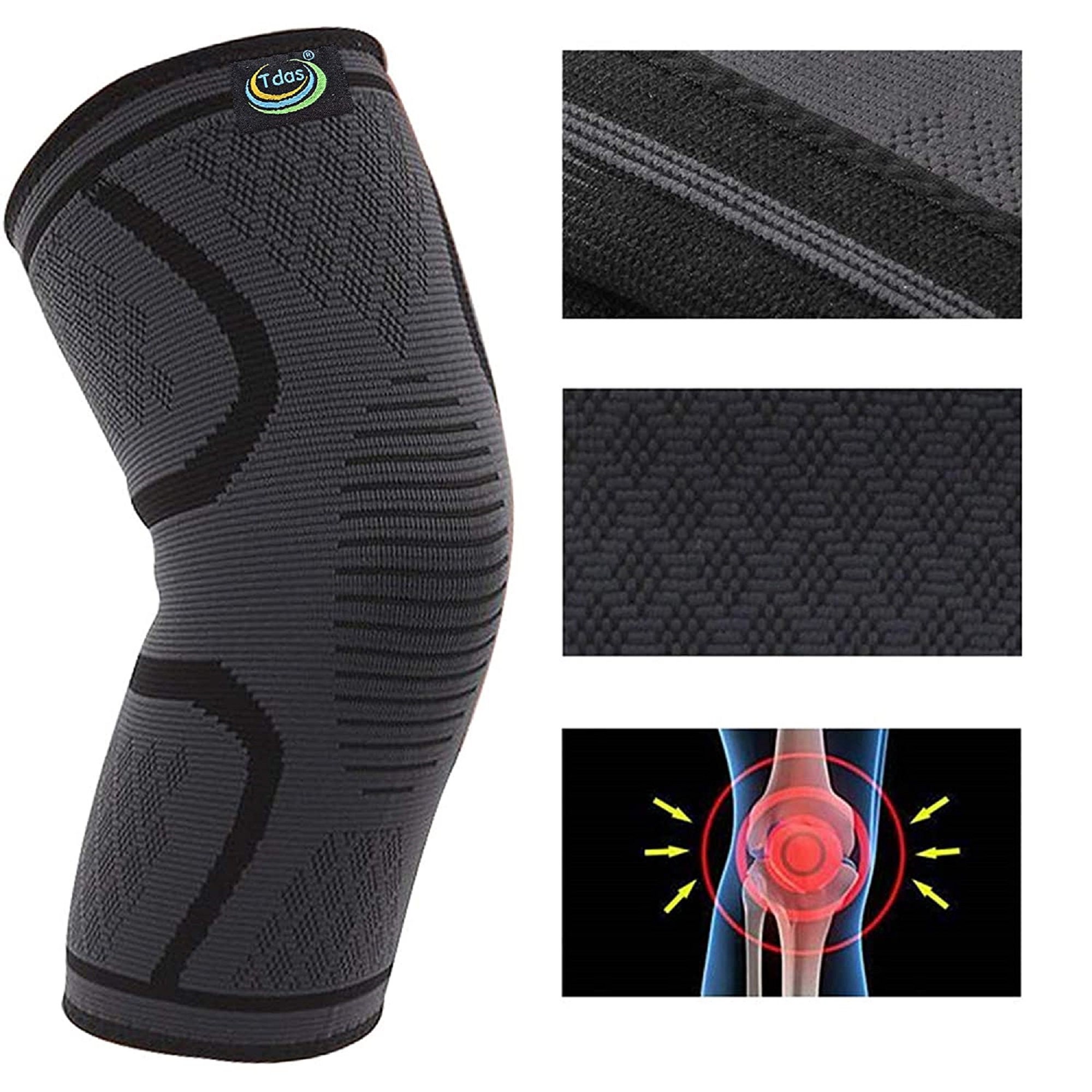 Knee caps for women and men support cap brace knee pain relief Etsy