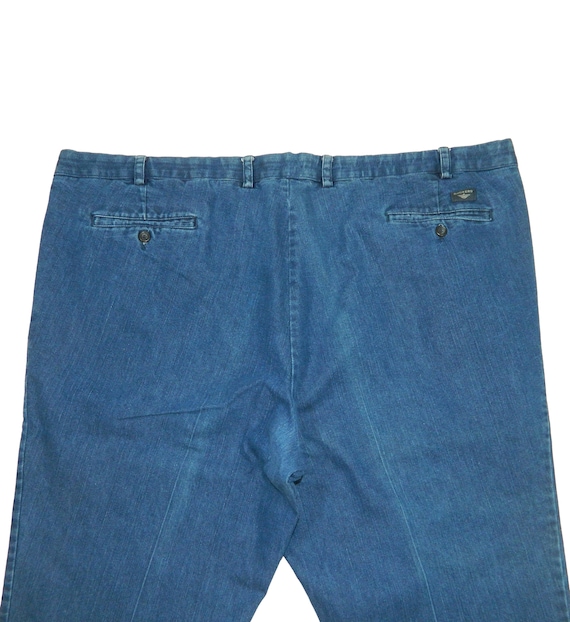 Men's Dockers Individual Fit Denim Khaki Pants Tag Size 50x32