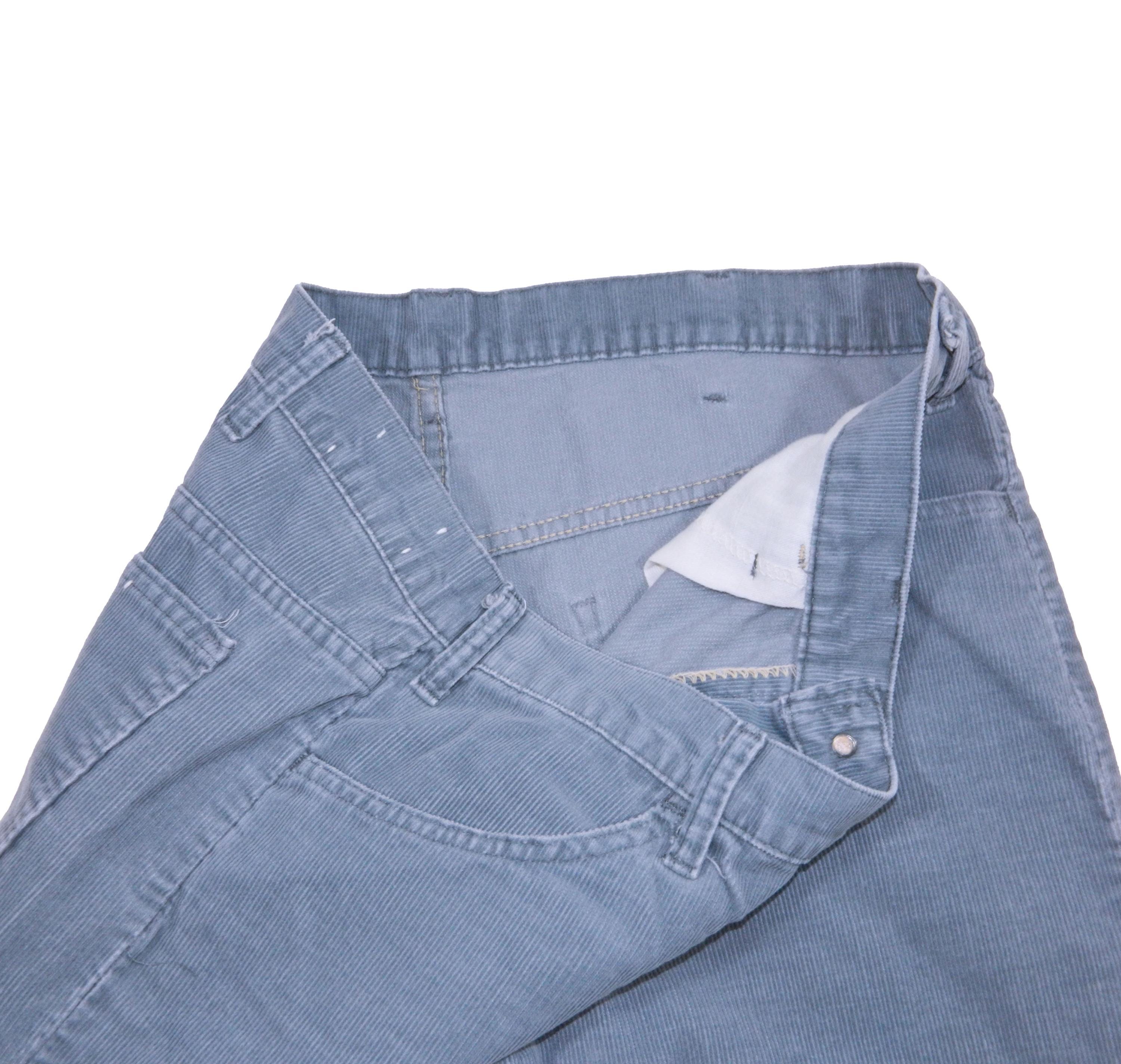 Corduroy Levi Jeans Blue - Etsy