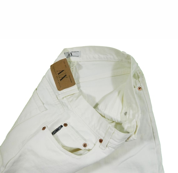 Vintage armani jeans white - Gem Vintage armani jeans white - Gem