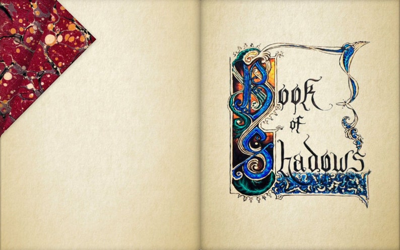 Charmed, Vera Book of Shadows (BLANK, 20 x 28 cm, matt inbunden) bild 2