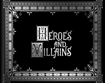 Heroes and Villains — Once Upon A Time Inspired Storybook (10x8 in Landscape, Matte Hardcover)