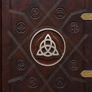 Charmed, Vera Book of Shadows (BLANK, 20 x 28 cm, matt inbunden) bild 1
