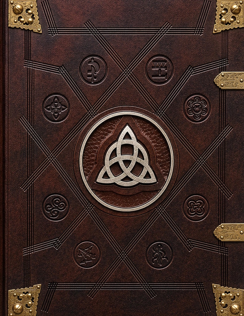Charmed, Vera Book of Shadows (BLANK, 20 x 28 cm, matt inbunden) bild 1