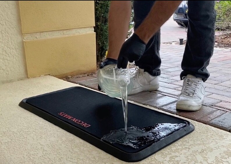 Shoe Sanitizing Entry Mat Disinfecting Door Mat for home or Etsy