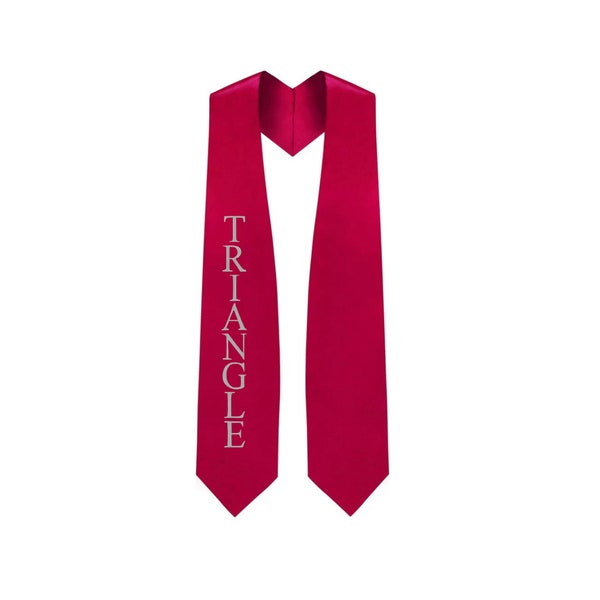 Triangle Greek Lettered Stole