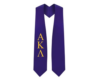 Alpha Kappa Lambda Greek Lettered Stole