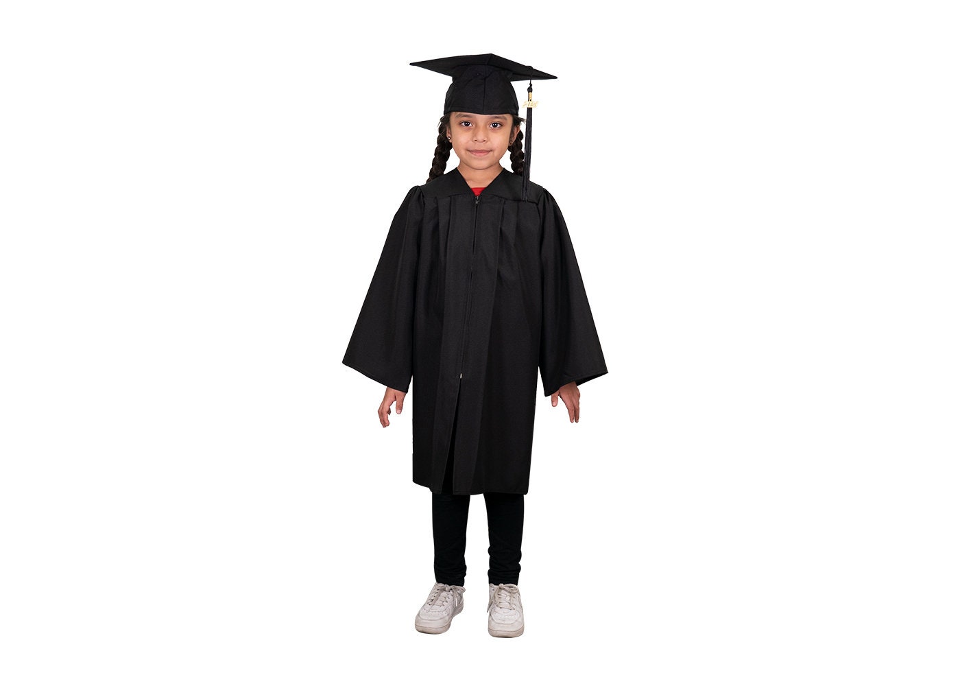 Graduation Hat Gown Cap Cloak Children Kids Kindergarten Costume Outfit |  eBay