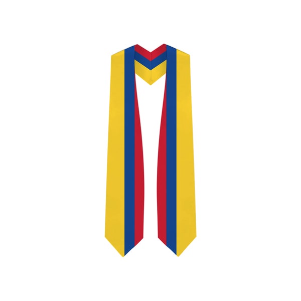 Colombia Graduation Stole - Colombia Flag Sash