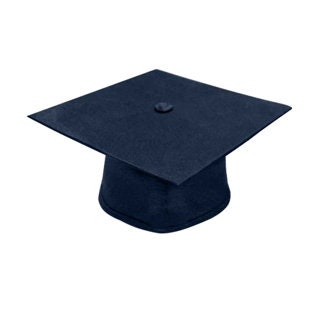 Matte Royal Blue High School Cap & Gown – Gradshop