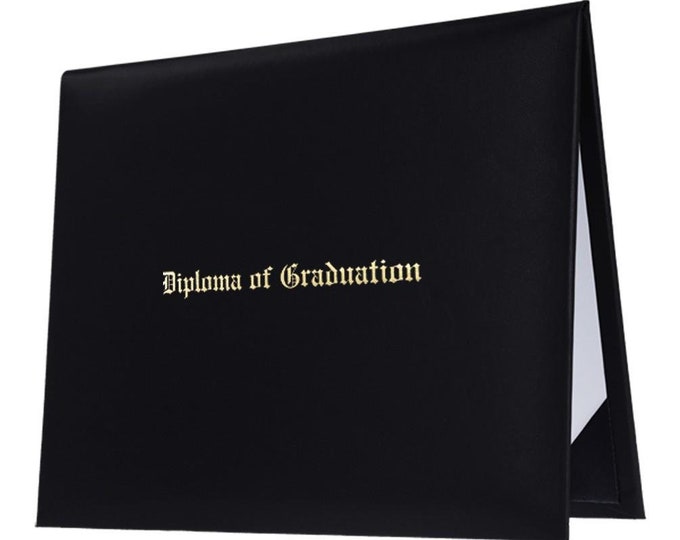 Imprinted Diploma Cover High School Diploma Covers Etsy Canada