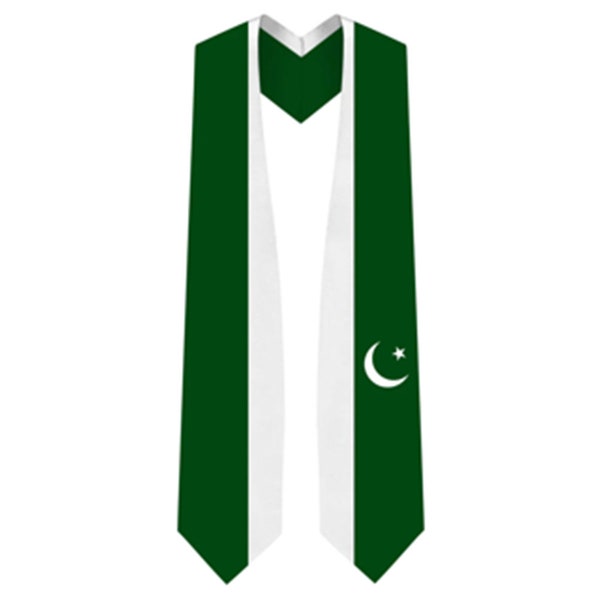 Pakistan Graduation Stole - Pakistan Flag Sash