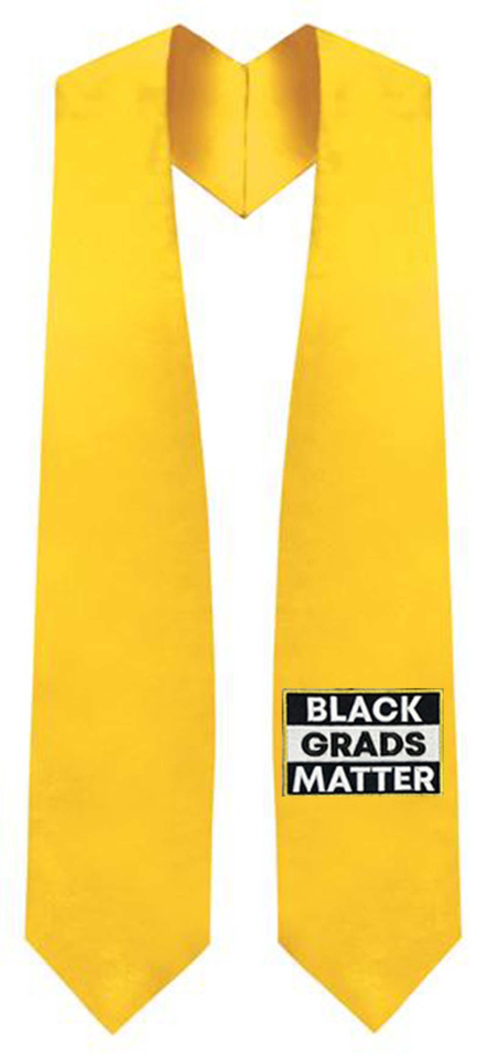 BLACK GRADS MATTER Graduation Stole All Colors Available Etsy