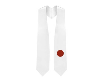 Japan Abschlussstola - Japan Flagge Schärpe