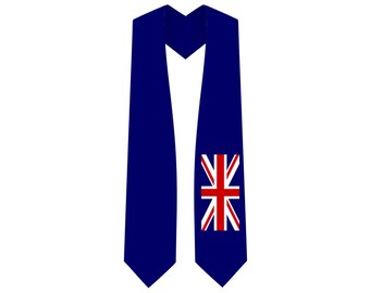 United Kingdom Graduation Stole - United Kingdom Flag Sash