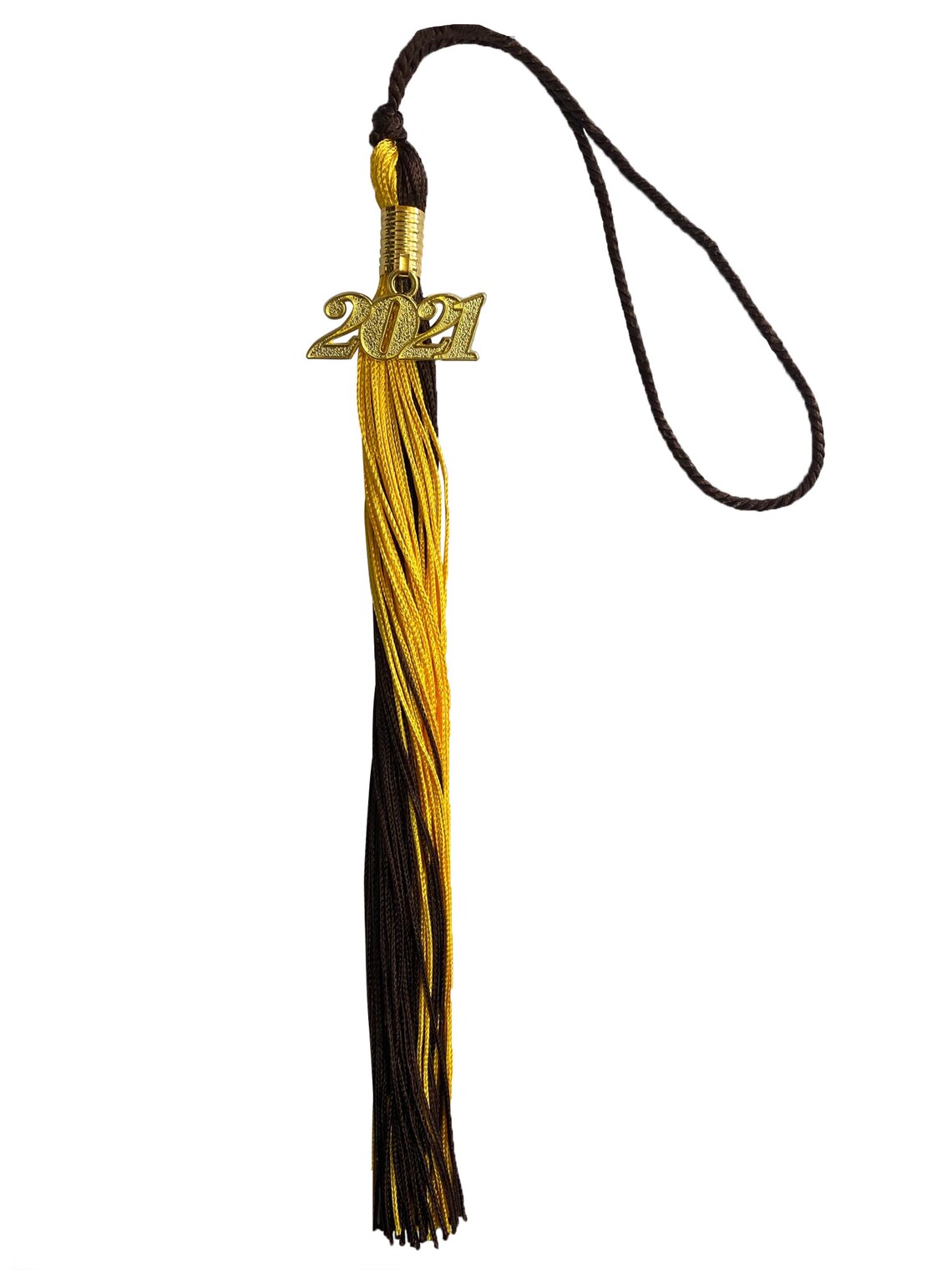 2022 Double Color Graduation Tassel Year Date Drop All Etsy