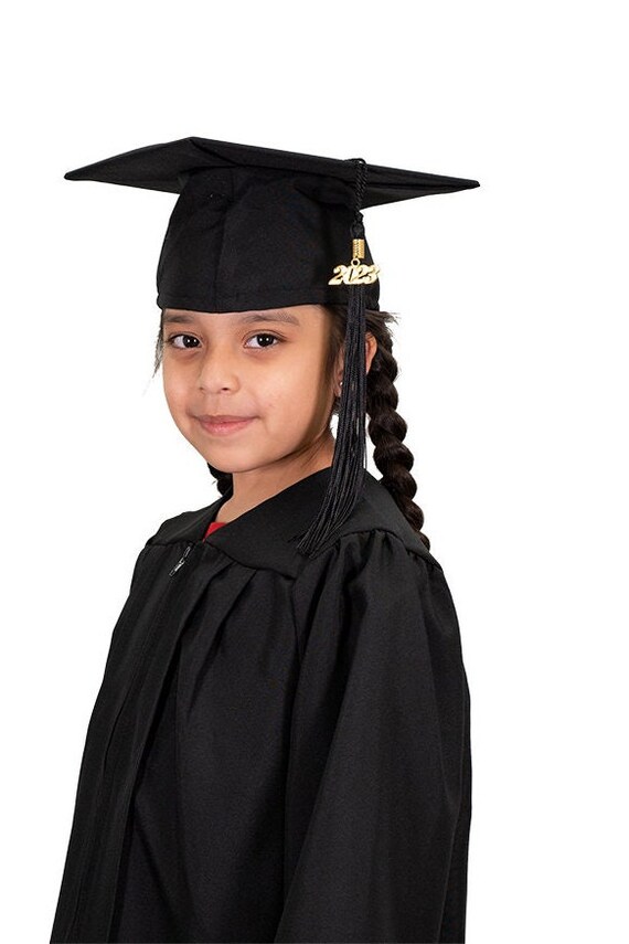Child Red Graduation Cap & Gown - Preschool & Kindergarten | eBay