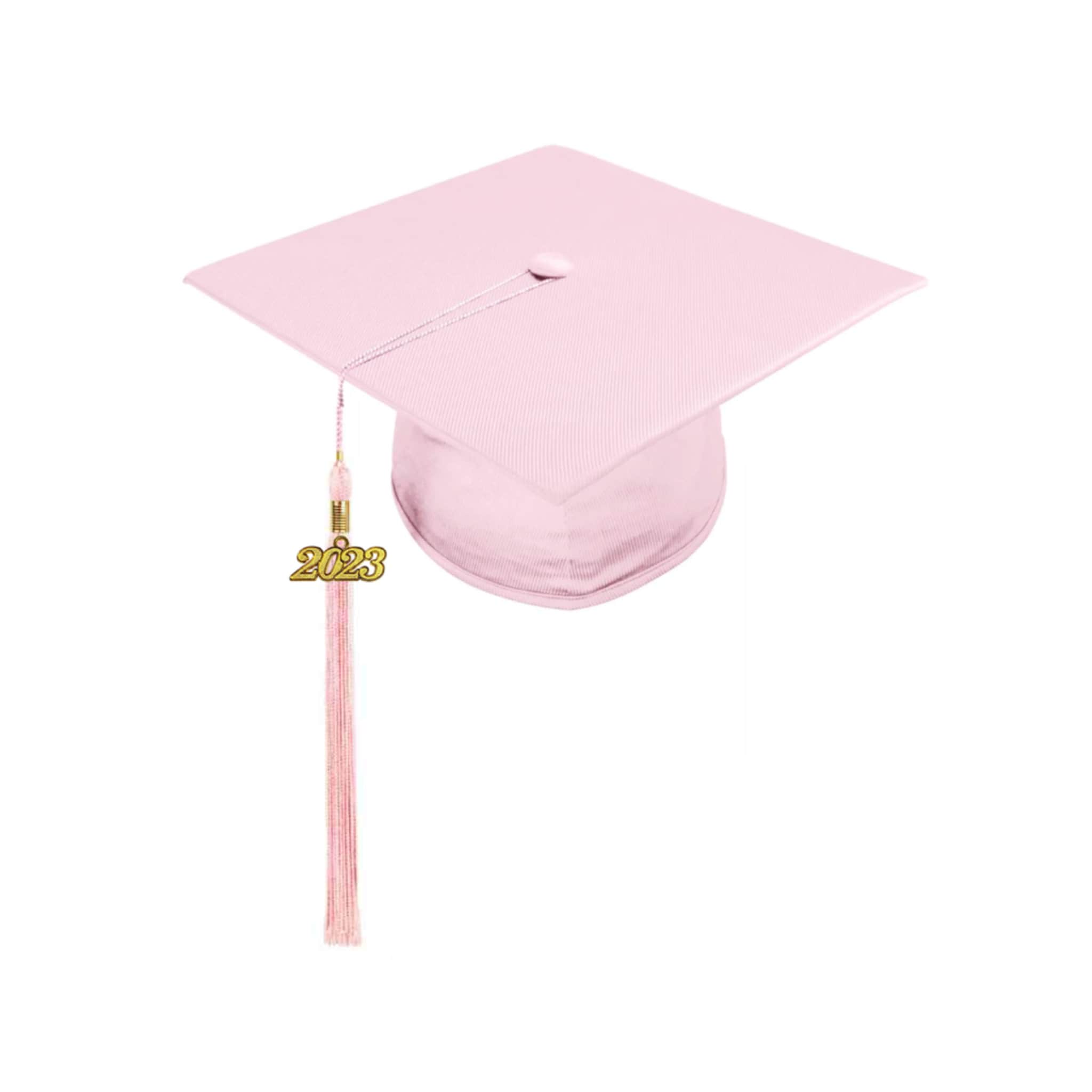 2024 Matte Pink Cap and Gown W/ Matching Tassel Sizes 4'6 6'11 Academic  Regalia Associates Bachelors Graduation Gowns - Etsy