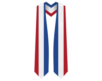 Netherlands Graduation Stole - Netherlands Flag Sash