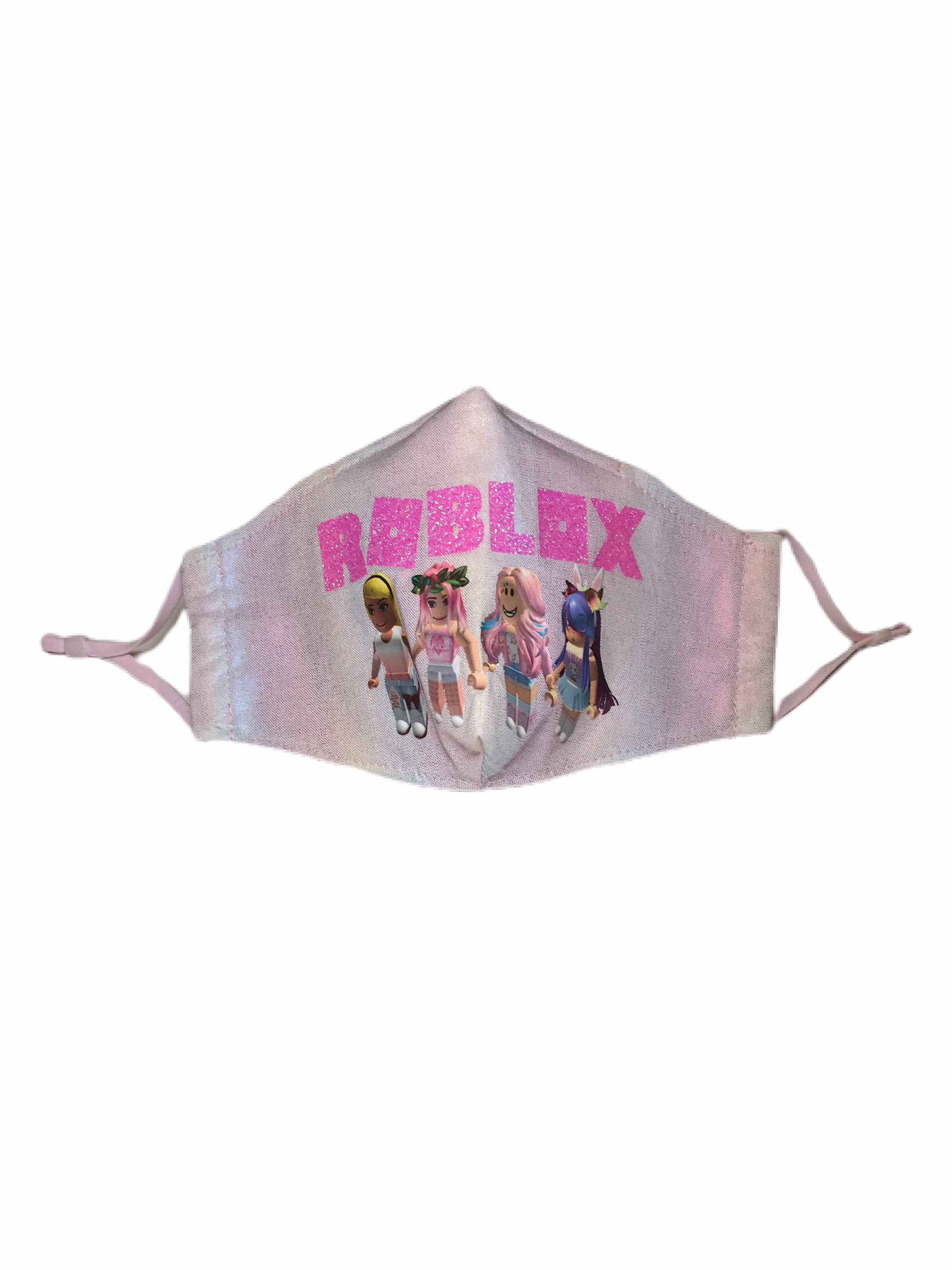 Roblox Girl Face Mask Roblox Gamer Girl Face Mask 3 Layers Etsy - roblox rainbow face