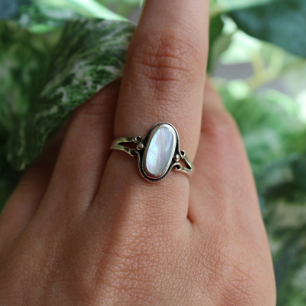 Vintage Pearl Ring Etsy