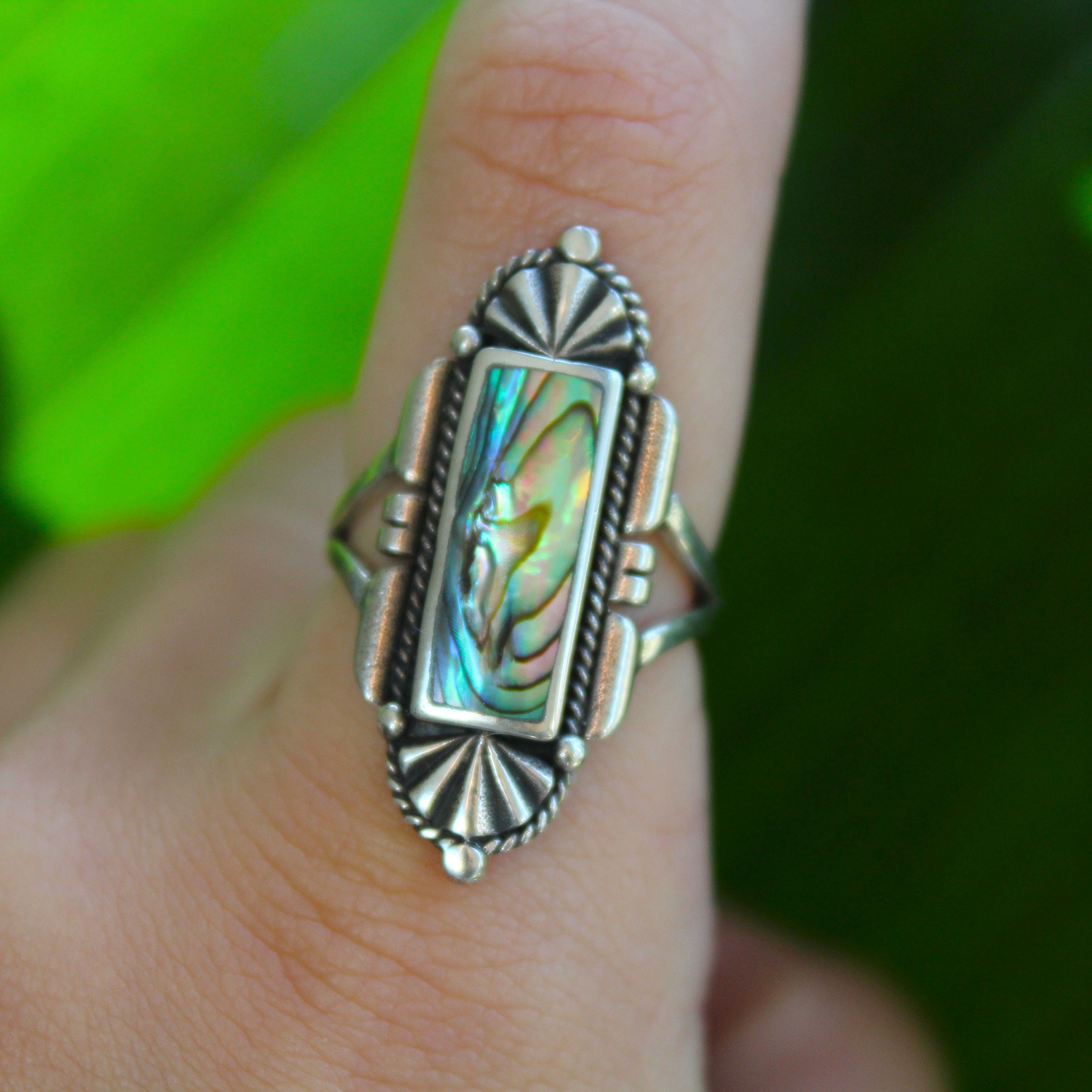 Silver native deals american rings