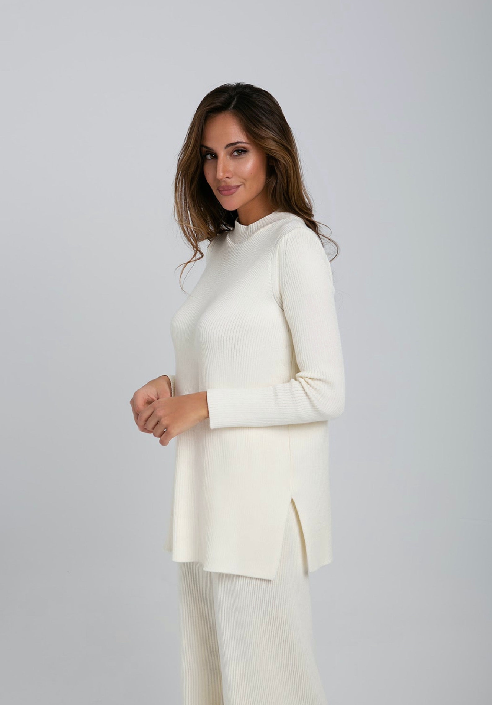 7COLORS/KNITTED COTTON LOUNGEWEAR Set of 2PC Knitted lounge Etsy