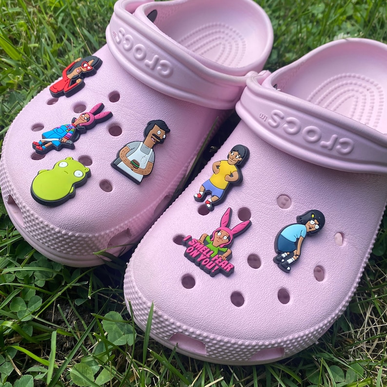 Bob's Burgers shoe charms for Crocs (RESTOCKED!!!) 