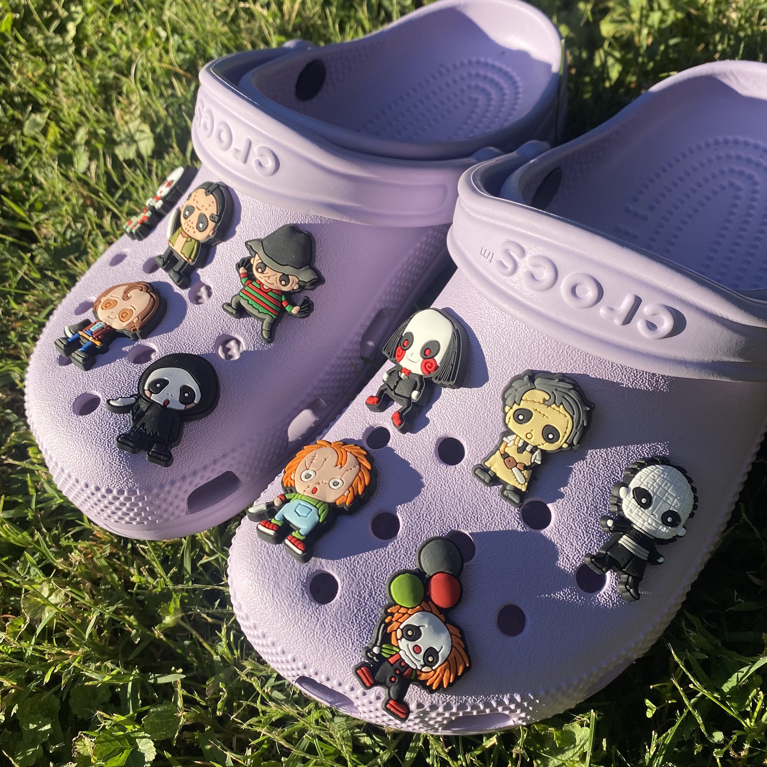 Spooky Crocs 😈  Crocs fashion, Crocs jibbitz ideas, Crocs