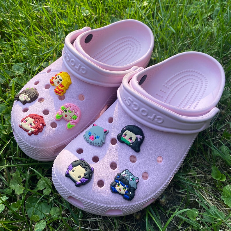 Japanese Anime Cartoon Inspired Shoe Charms compatible with Crocs 