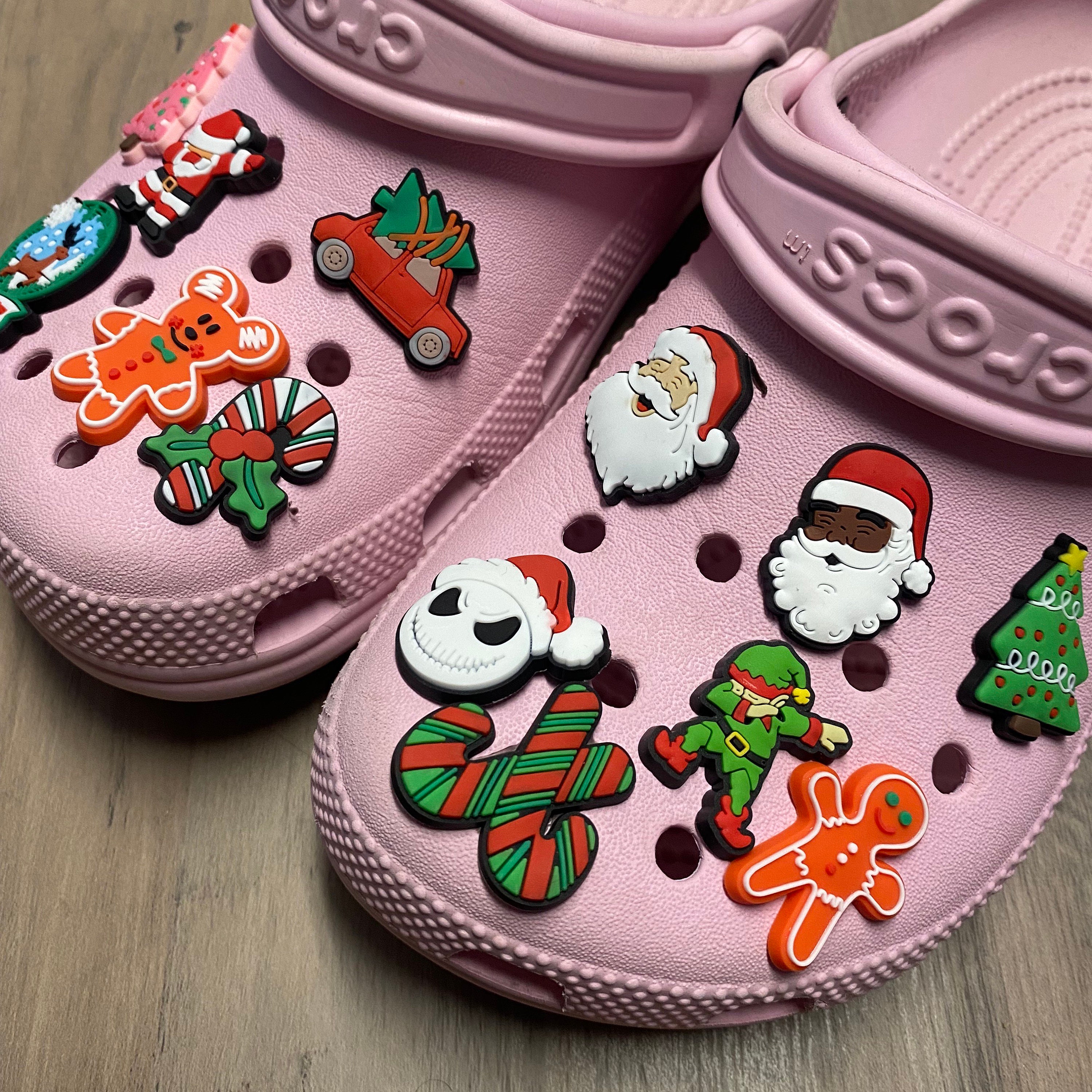 Christmas Shoe Charms Compatible With 