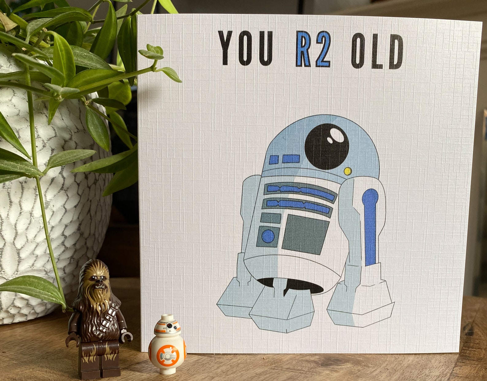 Star Wars Birthday Cards // Star Wars Puns Handmade Blank Etsy