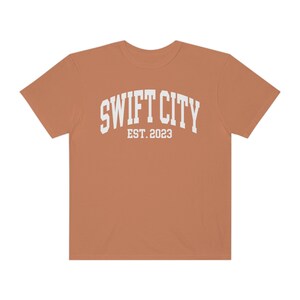 Swift City Est. 2023 The Eras Tour Glendale, AZ Touristy Inspired Comfort Colors Unisex Garment-Dyed T-shirt Comfy, Casual, Cute, Style Yam