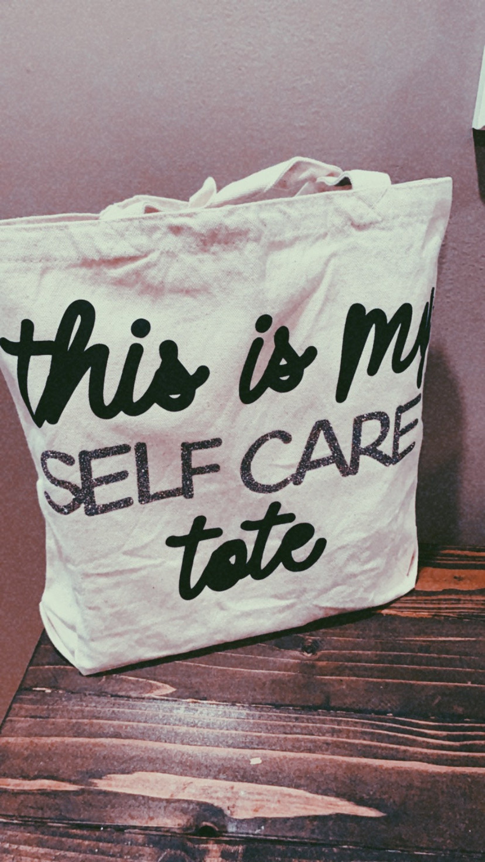 Self Care Tote Self Care Bag Self Care Gift Etsy
