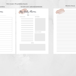 A5 Abstract Printable Undated Planner Bundle Printable A5 - Etsy