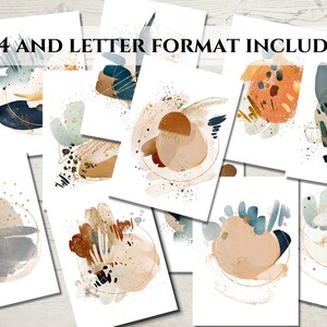 A4 Printable Planner Covers. 12 Watercolor Agenda Cover Pages. Journal Dividers A4 and Letter Format. Instant Download. Planner Dashboards image 1