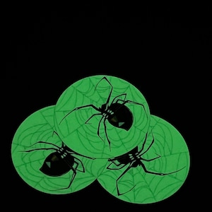 Widow Glow in the Dark Sticker