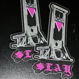 Tuer la guillotine Sticker