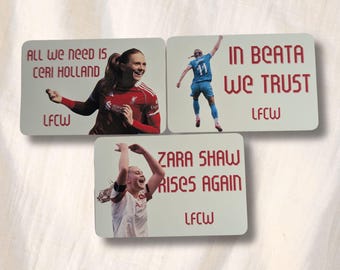 Pegatinas de vinilo del Liverpool Women FC