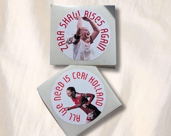 Pegatinas de vinilo del Liverpool Women FC