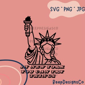 A New York puoi provare cose SVG PNG JPG nudo a Manhattan