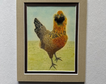 Ms. Maisie. Struttin with attitude and charm 8"x10" with mat