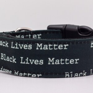 blm dog collar