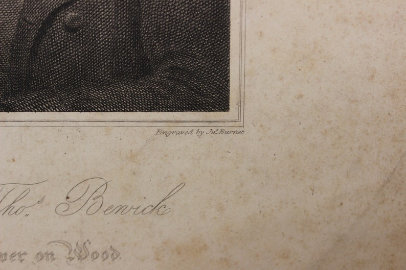 M Portrait Etching Tho Benick