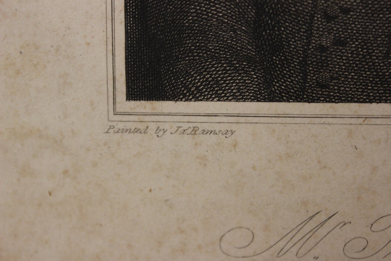 M Portrait Etching Tho Benick