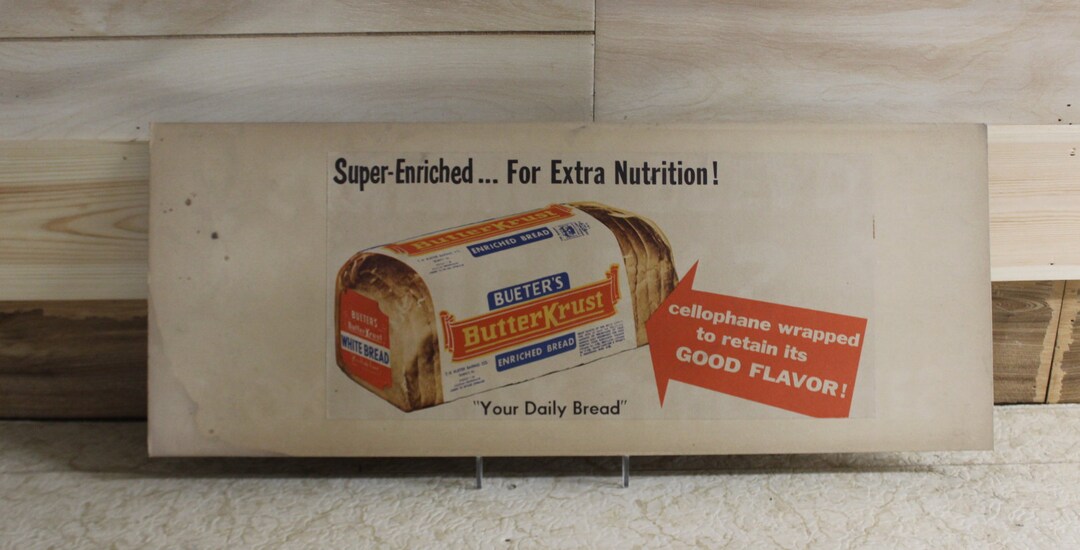 Antique Butterkrust Bread Company Trolley Car Etsy