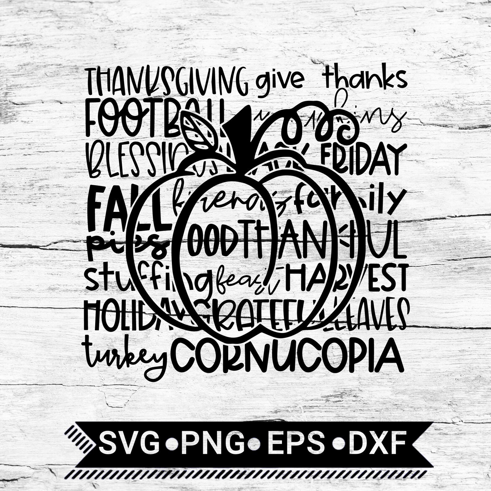 Download Thanksgiving Love SVG / Thanksgiving Love Digital Files | Etsy