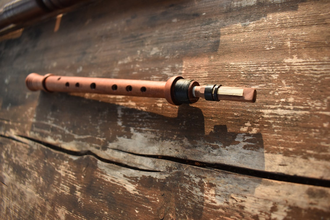 Used Single reed Bagpipe in D Major with long bass drone and Etsy