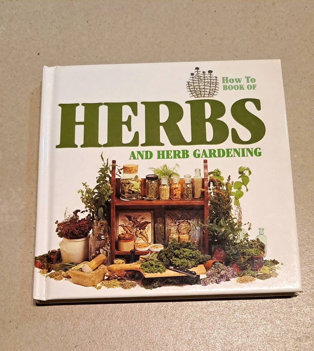 Herbs and Herb Gardening Book Etsy