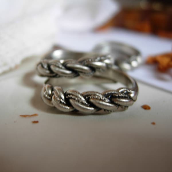 Latvian Namejs ring VIKING Age Twisted Ring Custom made Ring